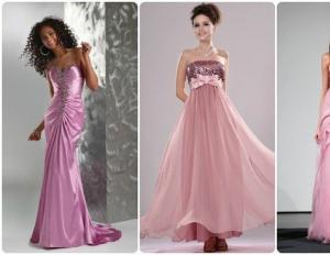 Розовое свадебное платье: романтика, подчеркнутая цветом Красивое свадебное прямое платье розового цвета